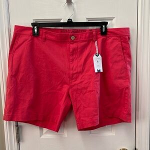 Coast dock shorts , watermelon, 42 waist